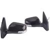 CAPQX 1Pair 5/7Pin side rear view mirror Compatible For Corolla 2008 2009 2010 2011 2012 2013 Rearview Mirror with LED turn signal light(1Pair 5pin)