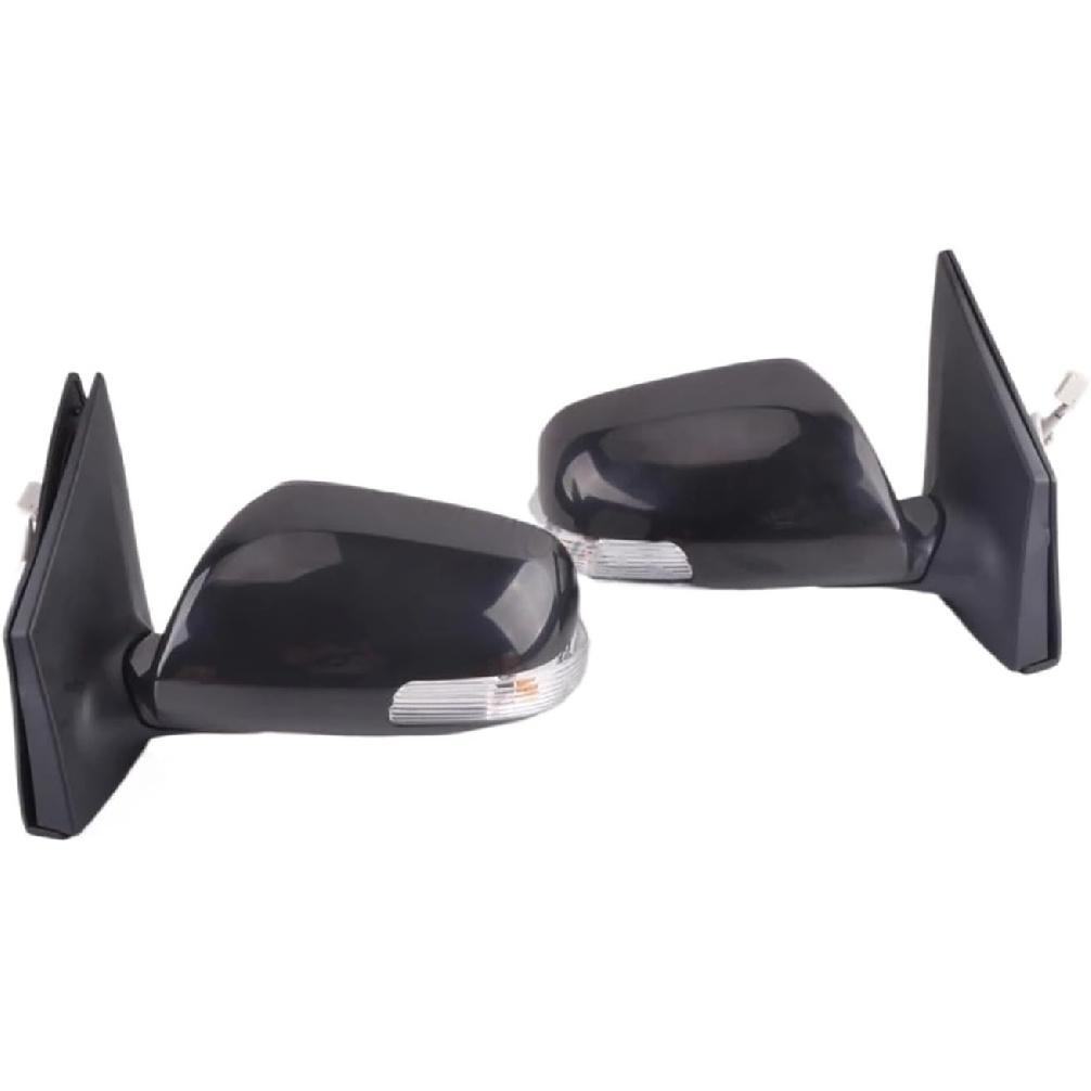 CAPQX 1Pair 5/7Pin side rear view mirror Compatible For Corolla 2008 2009 2010 2011 2012 2013 Rearview Mirror with LED turn signal light(1Pair 5pin)