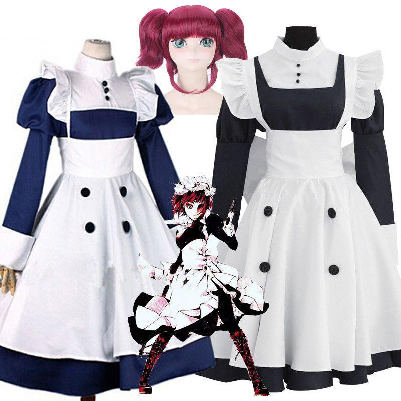 Stylish Blackbutler Mey Rin Uniform Cosplay Outfit For Anime Fans And Halloween Events
