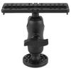 Ball Mount With Fish Finder And Universal Mounting Plate Kayak Accessories