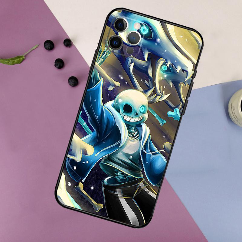 Undertale Sans Case For iPhone 16 15 14 13 12 11 Pro Max 7 8 Plus XR XS Max X Phone Protection Cover
