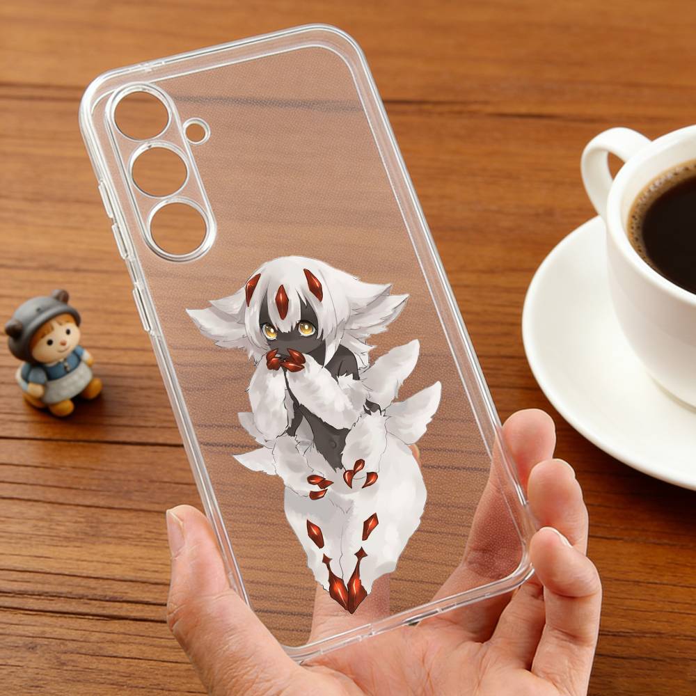 M-Made In A-Abyss-S Phone Case For Samsung S22,S24,S30,S10,S21,S25,S23,S10,PIus,Ultra,5G,FE,lite Transparent Shell