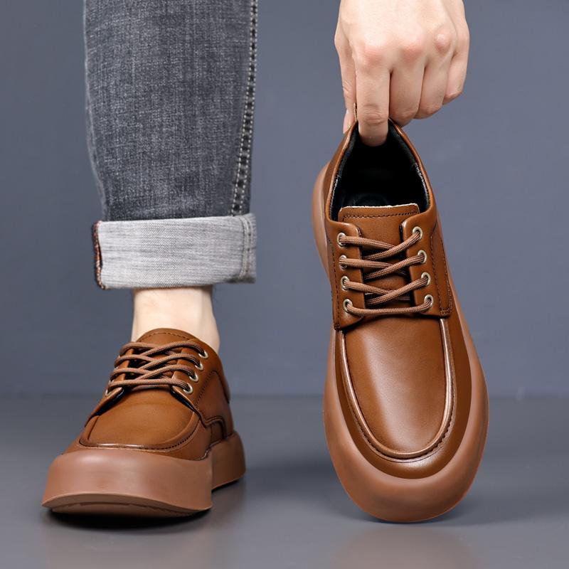 Fashion Trendy Men's Board Shoes Classic Comfort Style Leisure Business Office Outdoor Leisure Walking High Quality Fashion Young Shoes