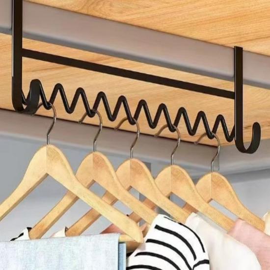 Cârlig de haine și suport de agățat ondulat pentru noptieră de cămin
