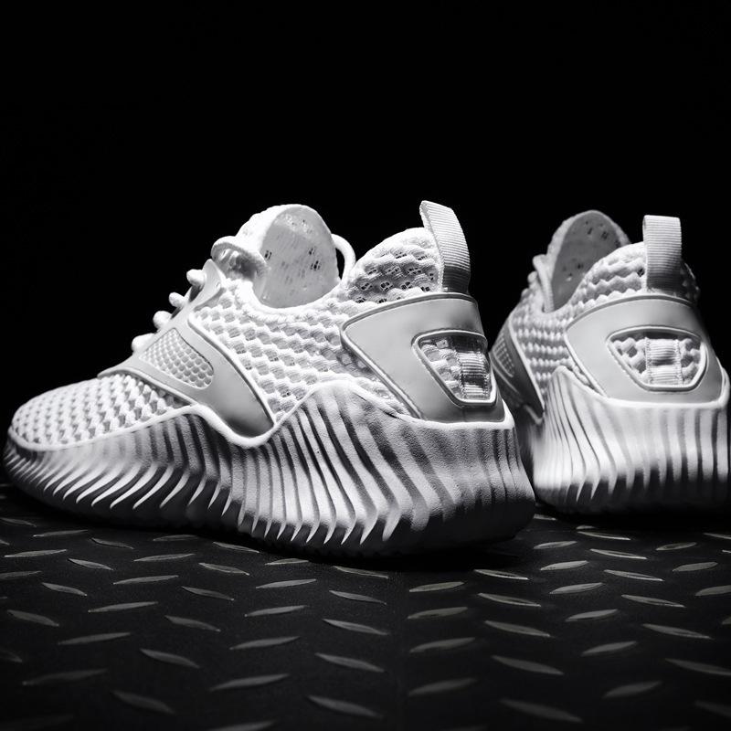 Lato 2024 Nowe Białe Męskie Sneakersy Wysokiej Jakości Buty Dla Mężczyzn Siateczkowe Oddychające Tenis Masculino Zapatillas Hombre Dropshipping