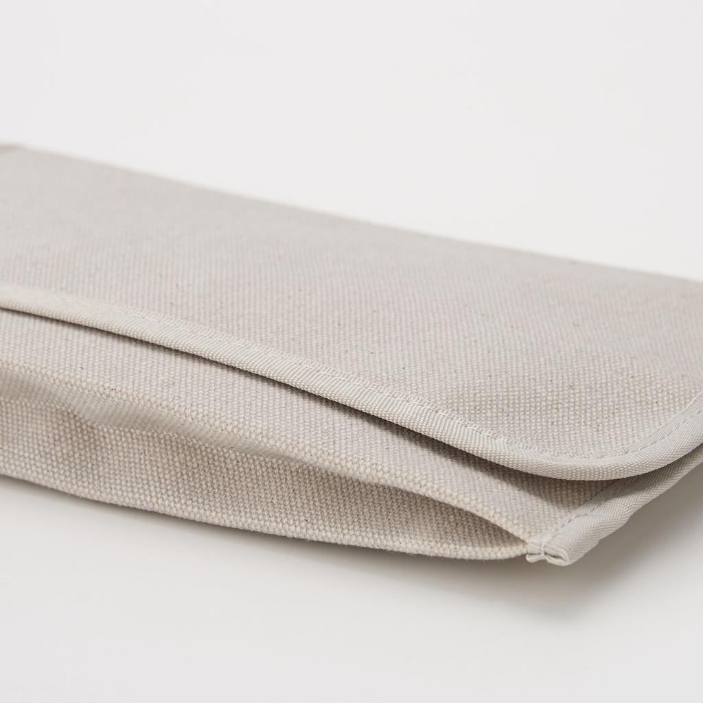 MUJI Cotton Maternal and Child Health Handbook A6 NGB85A1S Case, Small, Navy, Size,