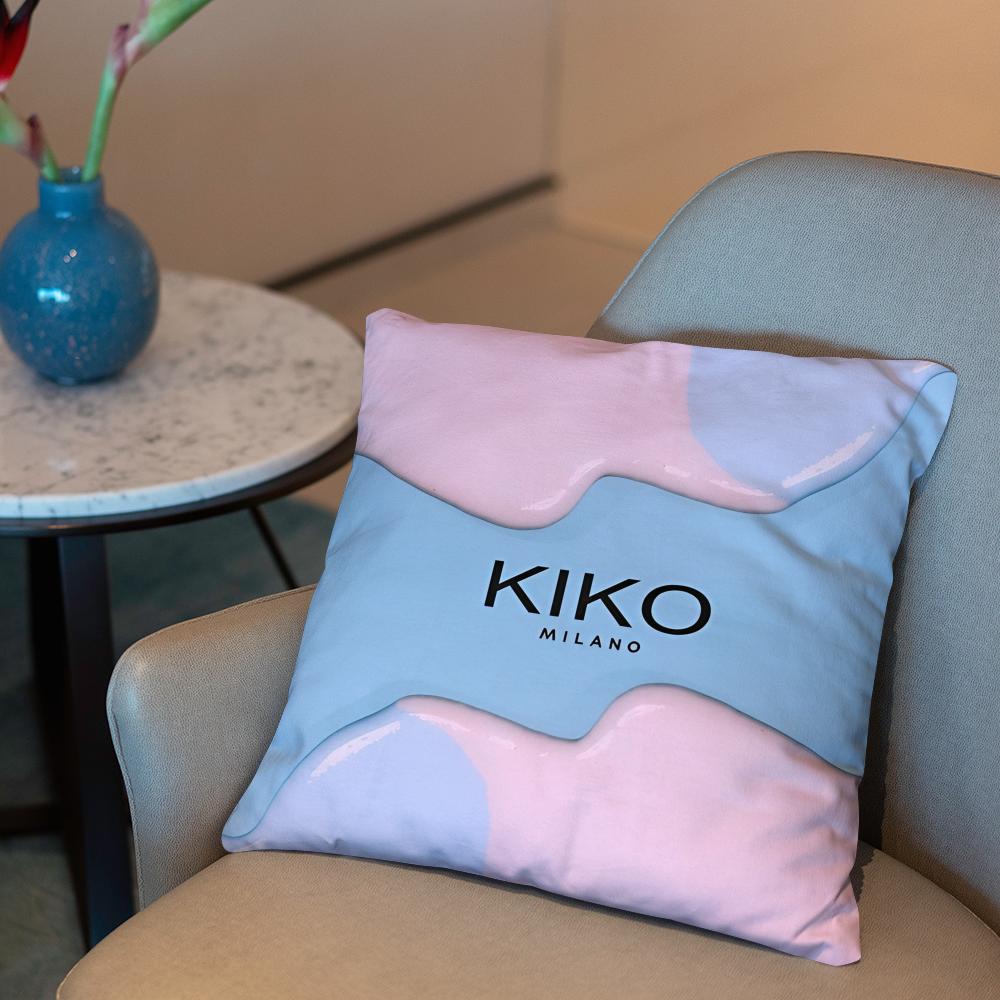 kiko Cushion Cover 2-in-1 Reversible Plush Pillow Cover | Car/Sofa/Bed | Perfect Gift