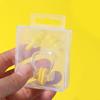 Anti-water Swimming Earplug Nose Clip Soft Nose Protector Clip Silicone Noise Earplug  Bathing