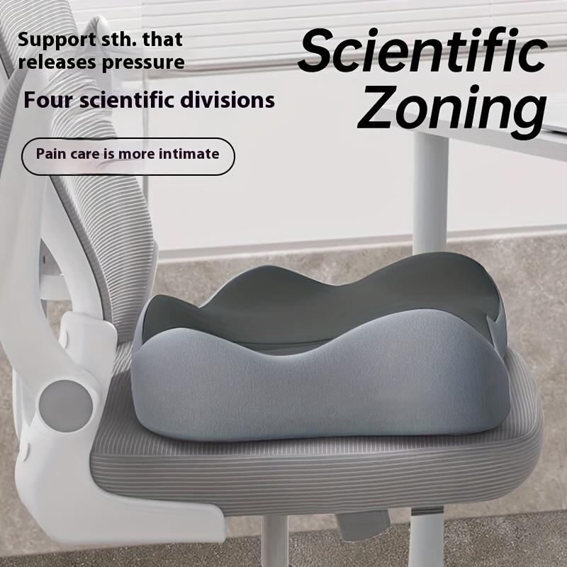 Memory Foam Coccyx Cushion, Non-Slip Soft Support, Suitable for Office Chairs, Wheelchairs, and Car Seats,  Comfortable Chair Accessory