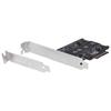 Silver Stone ECM27 SSD Expansion Kit (Up to 3 SSDs) PCIe Expansion Card SST-ECM27 / Officially Distributed in Japan, Silver