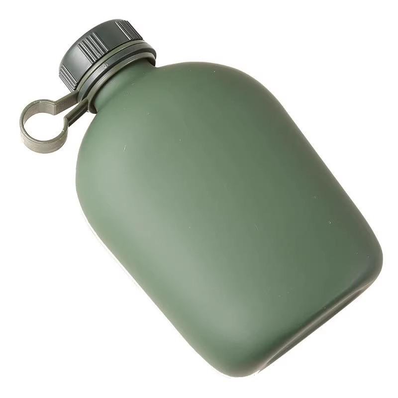 1L Tactical Camouflage Outdoor Training Kettle - Durable, Student-Friendly, Large Capacity