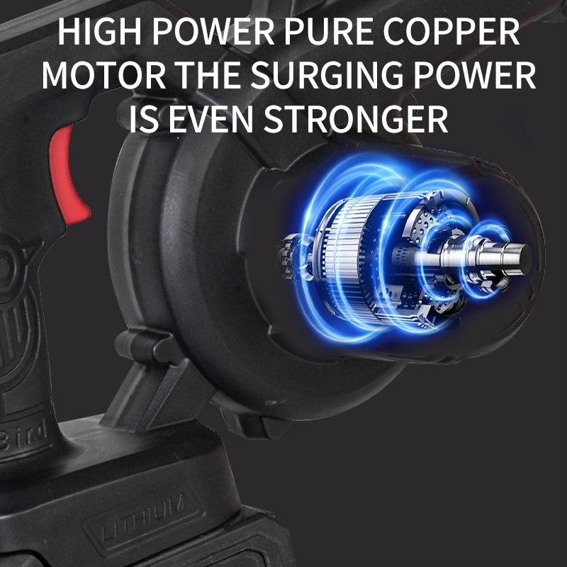 Portable Dual-Purpose Blower: Outdoor Barbecue & Dust Cleaning, High-Power Handheld Blower with Blowing and Suction Functions