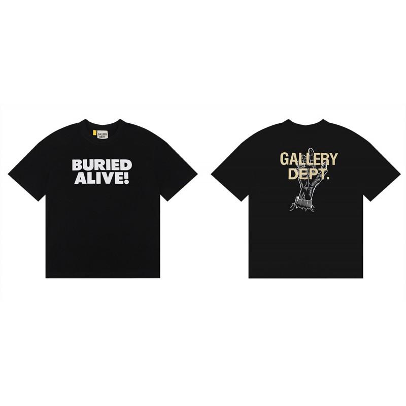 Premium Cotton Graphic Tee Streetwear Oversized Short Sleeve T-Shirt Men Loose Fit Letter Print Washed Vintage Style
