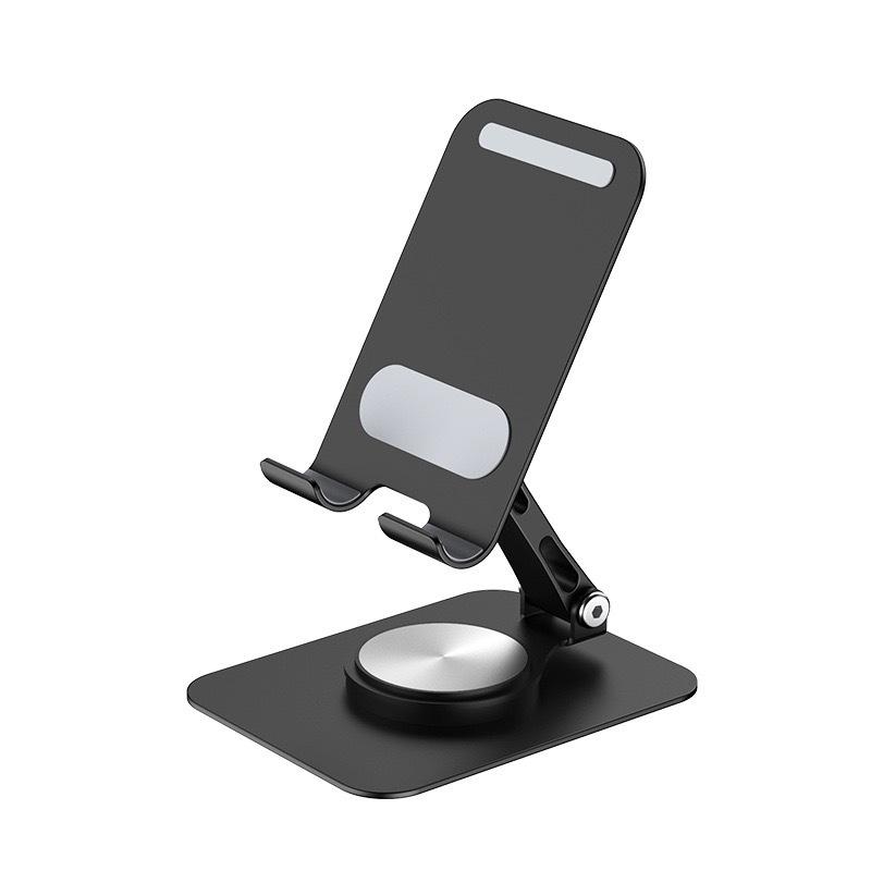 

360° Adjustable Aluminum Phone & Tablet Stand for Live Streaming and Online Classes