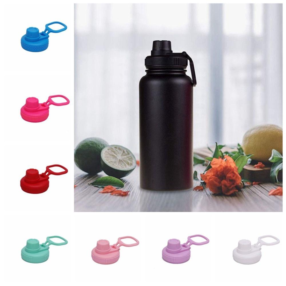 Cup Lid for Tumbler Water Bottle Handle Cover Tumbler Accessories 12oz-64oz Colored PP Plastic Sports Portable Bottle Lid