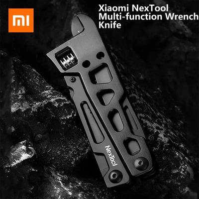NexTool 9 In 1 Multi-Function Wrench Knife Folding Tools Multi-Purpose Pliers Wood Saw Slotted Screwdriver Multitools