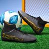 Pantofi de fotbal 31-48 Pantofi de fotbal pentru bărbați înalți, din cauciuc, cu unghii scurte, pantofi pentru tineret, pantofi de antrenament de fotbal, machiaj artistic, cizme de fotbal pentru copii