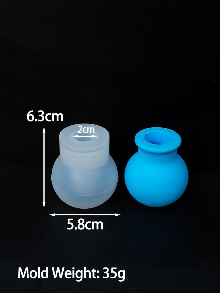 Ceramics Vase Silicone Mold Nordic Style Concrete Handmade Candlestick Casting Tools DIY Flowerpot Cement Resin Molds Home Decor