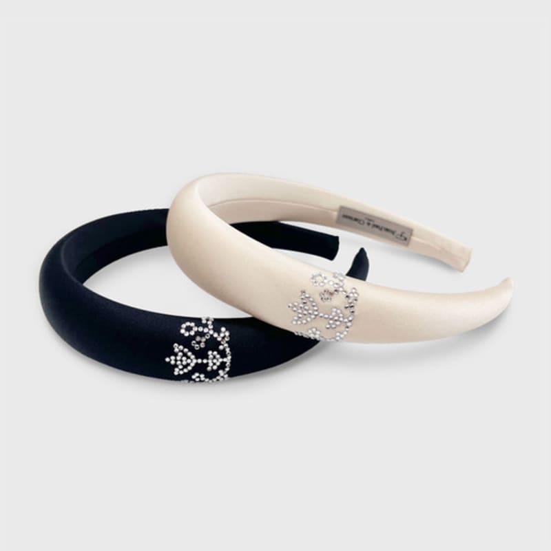 Jean Paul Clarisse Jean Paul Blanche Stone Symbol Hairband JP-22-082HB
