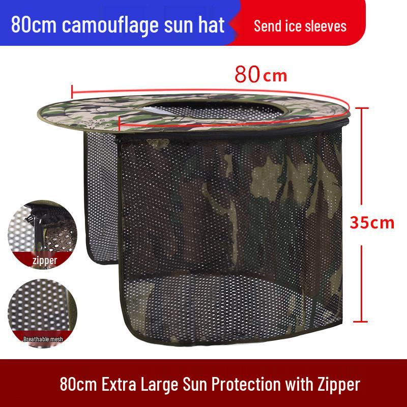 Extra Large Summer Sun Protection Hat for Outdoor Construction: Breathable, Wide Brim Safety Helmet