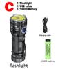 High power LED Mini flashlight USB rechargeable with 8 * XPG beads tail magnet clip torch waterproof portable lighting
