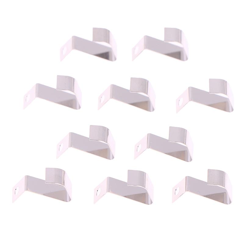 10Pcs 5231 Smt Battery Contact For A, Aa, Cr2, Cr123A, 9 Volt Battery Leaf Spring Contact Battery Contact