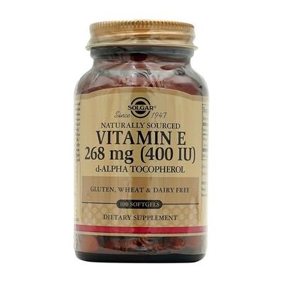 ויטמין E ממקור טבעי 400 IU, 100 Softgels