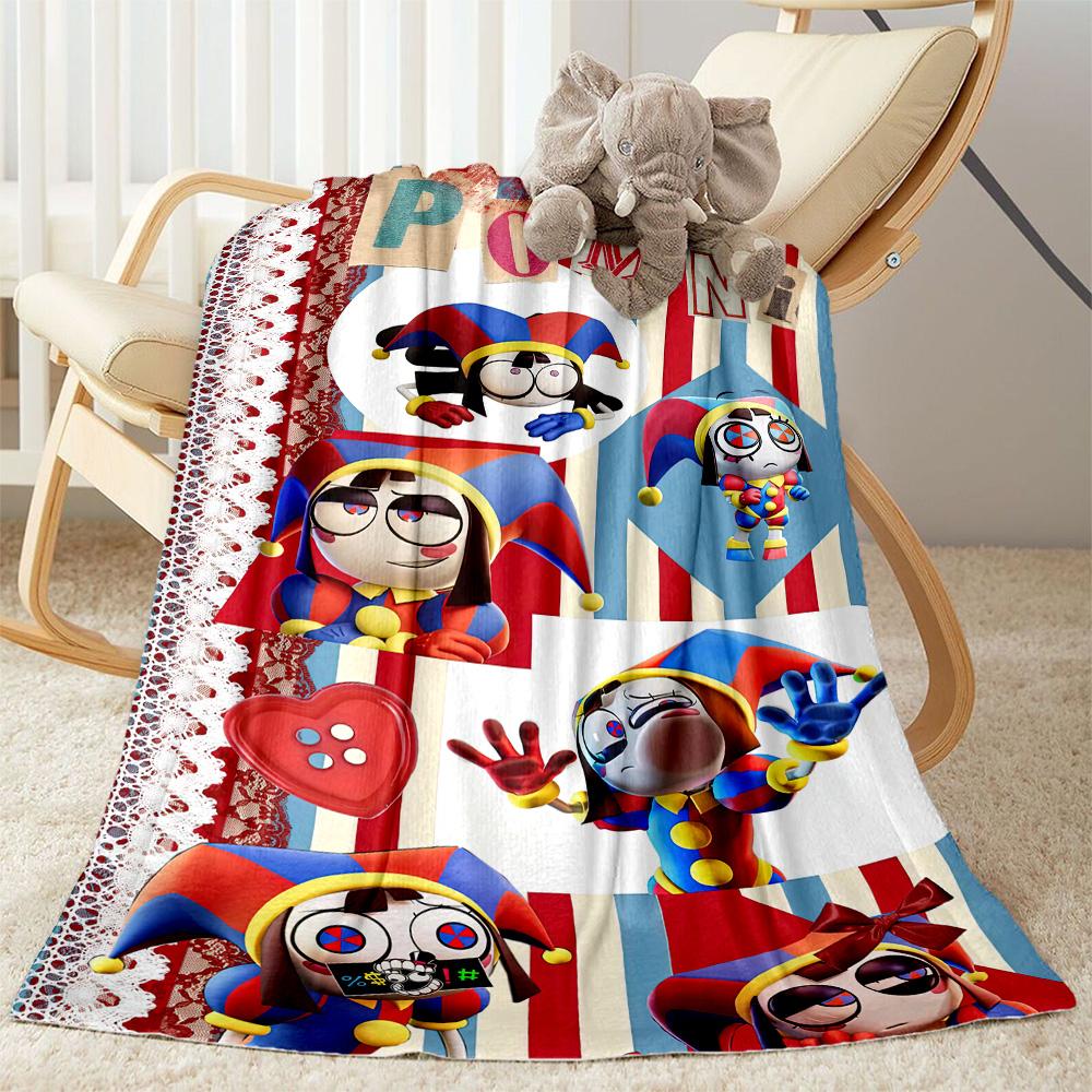 Like Digital Circus3 Blankets are suitable for living rooms,making them an ideal choice for outdoor travel and gifts.