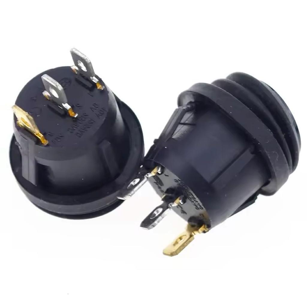 Rocker Round Switch SPST KCD1 Waterproof 2 3Pin Vehicle 6A 250VAC 10A 125VAC LED