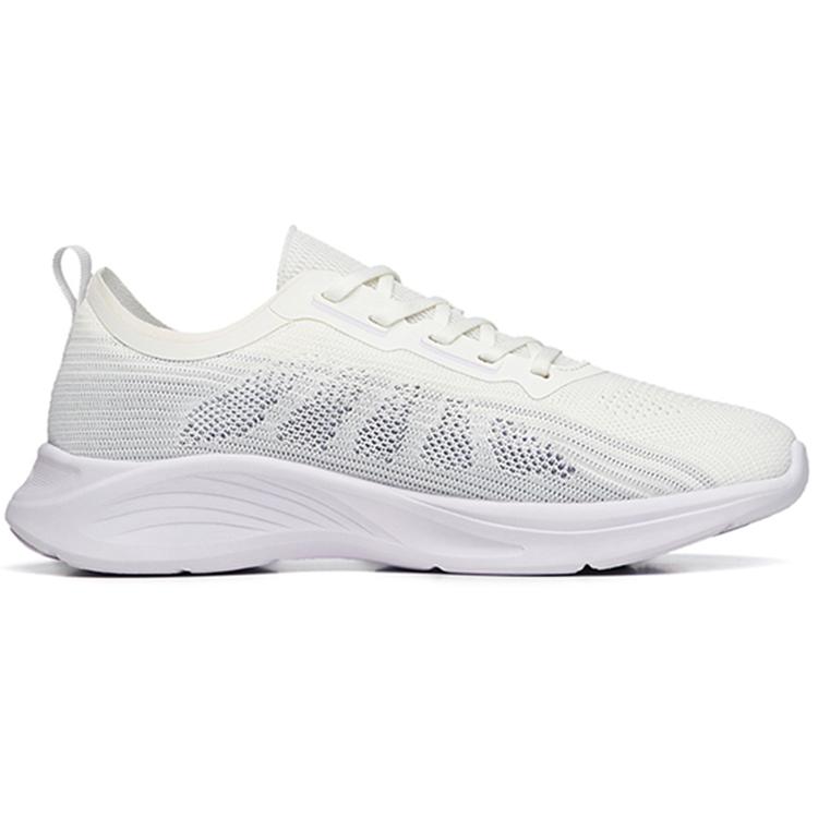 Anta Hydrogen Run III Breathable Low top Running Shoes Women's White Purple 122225540-1