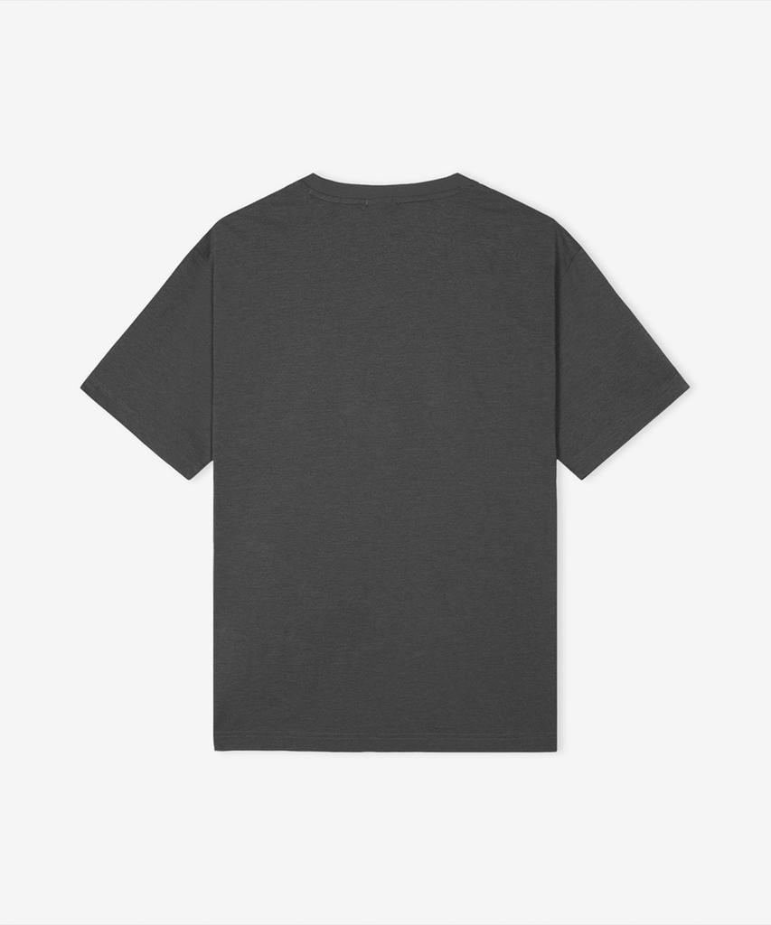 Nyuballanseu Nbneg31633 / Uni Frozen Essential Small Logo Short Sleeve T-Shirt (Charcoal)