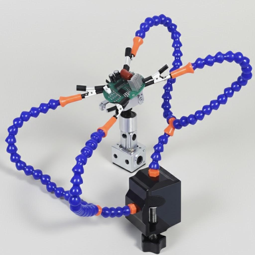 Plastic Table Clamp Set Soldering Iron Holder Workstation Helping Hands Electronics Repair DIY Hardware Tool