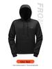 Unisex Smart USB Heated Hoodie with Constant Temperature and Plush Lining