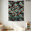 Name Benutzerdefinierte Miami Dolphins Logos Wandteppich Ästhetischer Wandbehang Gedruckter Stoffdecke Dekorative Wandteppiche für Schlafzimmer Wohnzimmer Heimdekoration