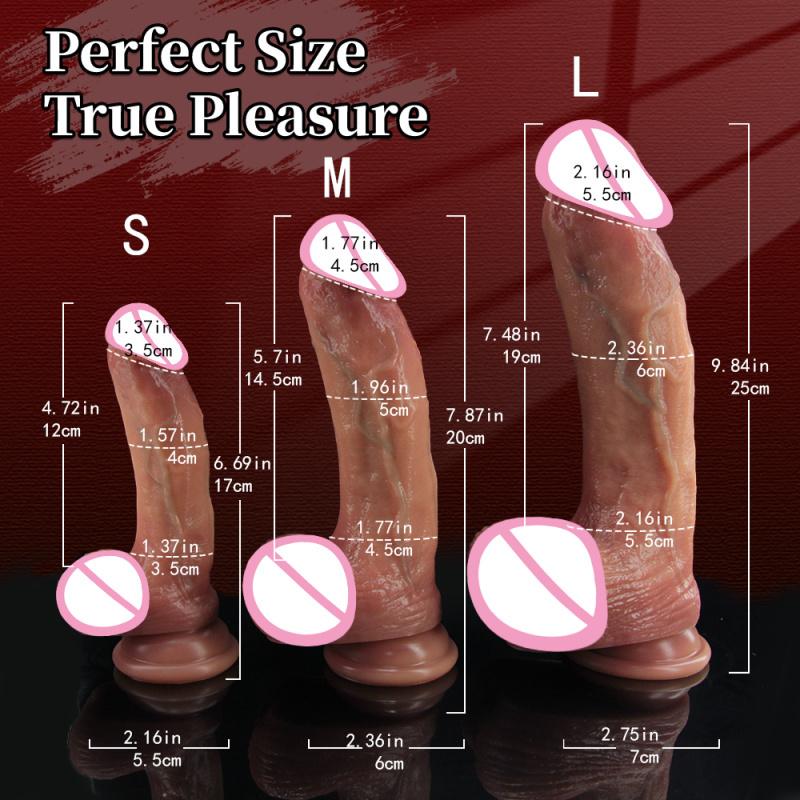 Realistic Dildos Soft Huge Penis Woman Masturbation Sex Products Thick Dildo With Suction Cup Adult Sex Toy for Women Big Dick