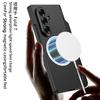 Magnetic Hinge Protection Kickstand Full Body Pen Slot Case for Samsung Galaxy Z Fold7 with Screen Glass Film +Stylus Pen