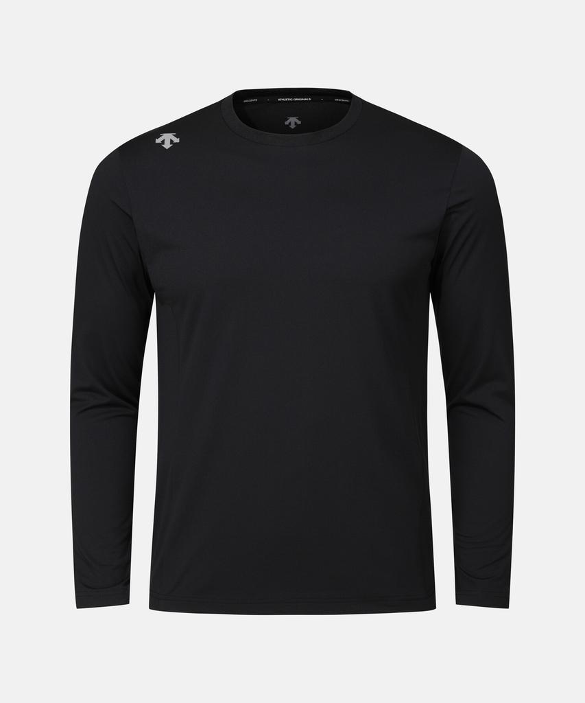 DESCENTE Running Quick-Drying Long Sleeve T-Shirt Black Sr123Rtl21 (B Type)