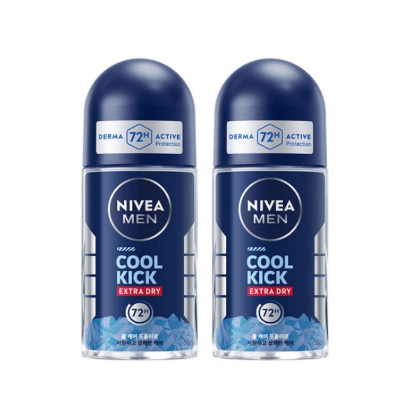 NIVEA Men Cool Kick (50ml*2ea) / Deodorant Roll On