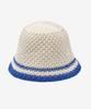 BENSIMON Stripe Bucket Hat - Blue