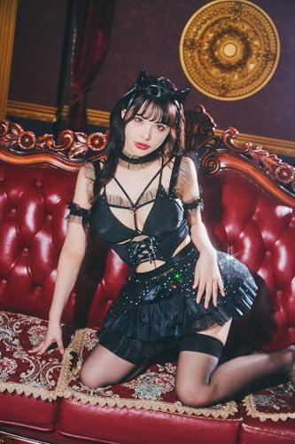 Clearstone Royal Nudie Cosplay Halloween Premium Succubus Women's Black