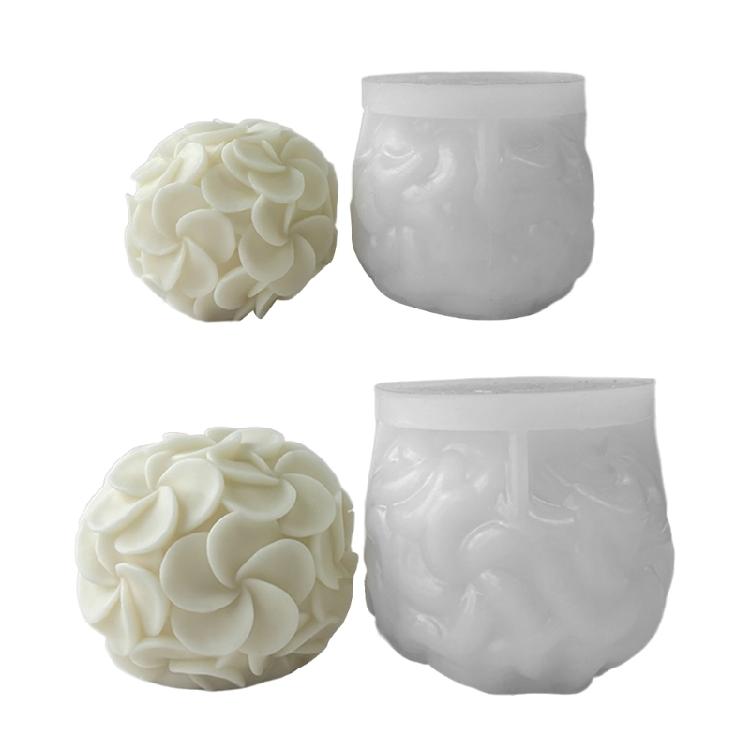 Hydrangea Crafts Moulds Easy To Use DIY Candle Moulds Silicone Ornament Molds