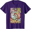 Heißes Mode Casual Disney Prinzessin Klassische Cartoon Gruppe Collage T-Shirt S-4XL Vier Jahreszeiten