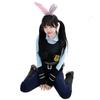 The Real Shot of Crazy Animal City Judy Rabbit Anthropomorphic Clothing, Full Set of Women's Clothing