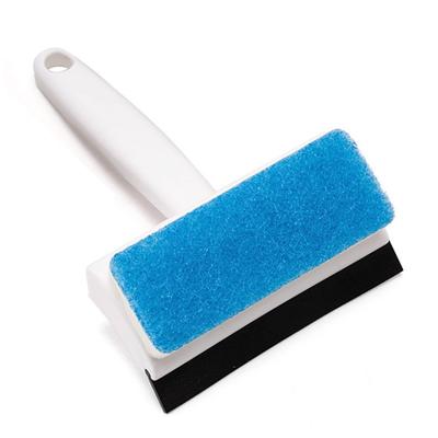 Shower Squeegee Dual Side Window Screen Cleaner Brush Efficient Comfortable Grip Glass Wiper for