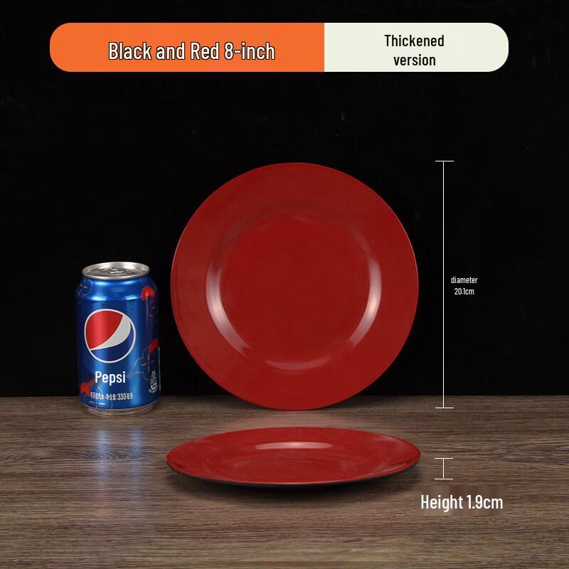 

Melamine Round Dinner & Snack Plate