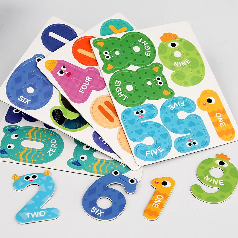 Magnetic Alphabet & Number Stickers for Kids - Educational Refrigerator Teaching Aids
