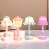 Night Light Mini Flower Shape Soft Glow Warm Light Desk Lamp with Adjustable Brightness Touch Control Portable Table Lamp