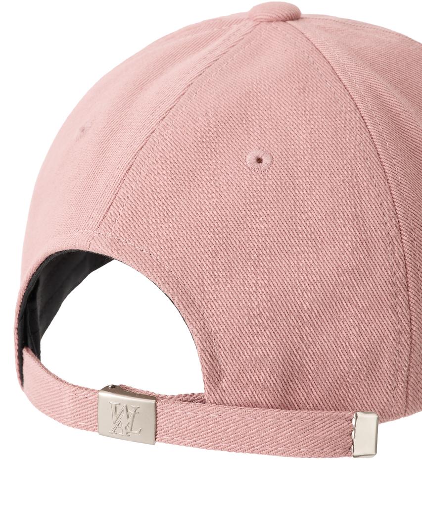 Uallong Signature Logo Ball Cap - Dusty Pink (Pink Logo)