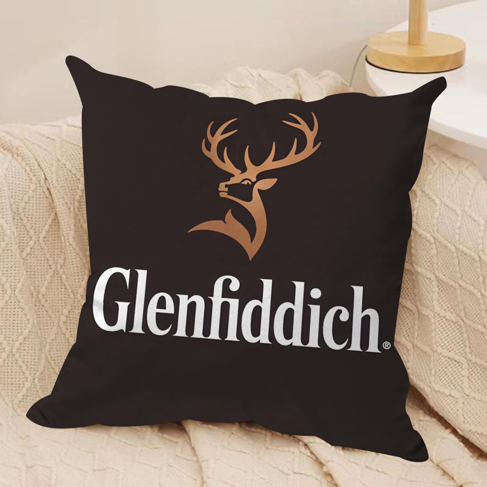 The G-GlenfiddichS Cushion Cover Soft Plush Double-Sided Printed Sofa Pillow Cushion Cover | Cozy All-Season Durable Decor Gift