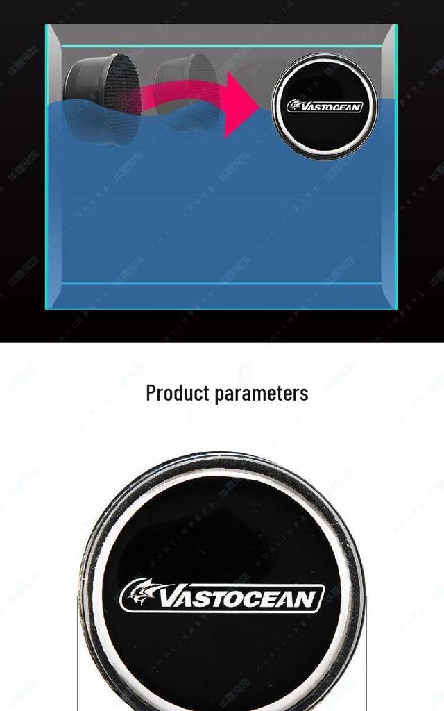 VASTOCEAN Mini Stark Magnetisch Aquarium Glasreiniger Bürste